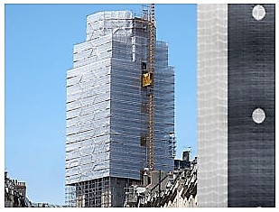 Poly Punched - Scaffolding Wrap