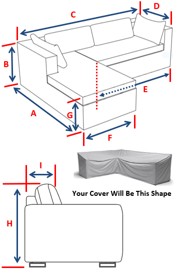 Custom-Made L-Shaped Covers | Waterproof