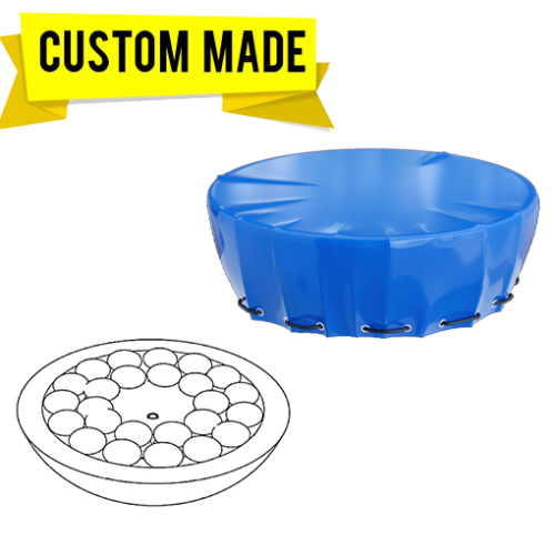 Custom Fire Bowl Covers – Style 4