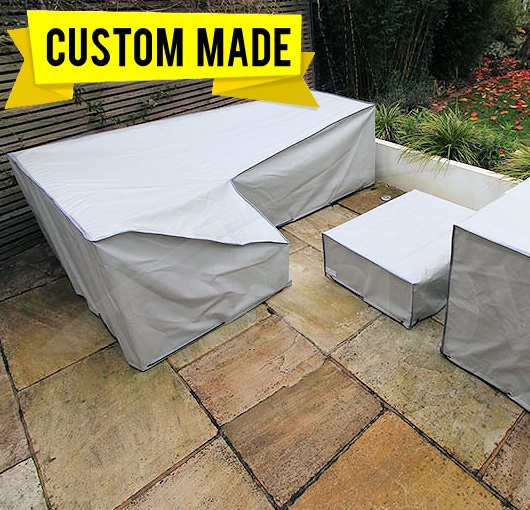 Custom Made L Shape Furniture Covers, Outdoor Sectional Covers