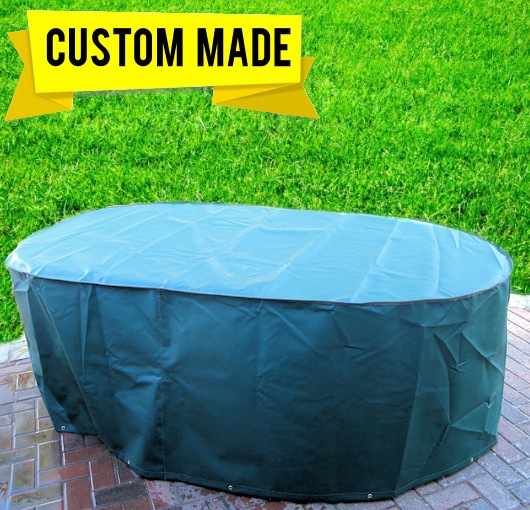 PrimeShield Patio Furniture Covers Waterproof Outdoor Table Cover Rectangular Black Heavy Duty 0utdoor Furniture Cover fit Most of Rectangular Table and Chair Set L108 x W82 x H23 inch 