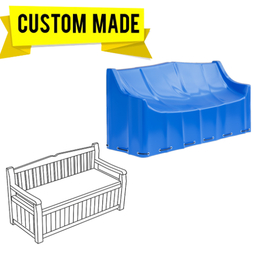 Outdoor Storage Bench Covers (2)