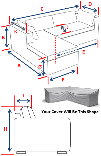 Custom-Made L-Shaped Covers | Waterproof