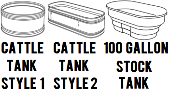 Waterproof Stock Tank Cover For 100 Gallon Stock Tank Oval - Temu