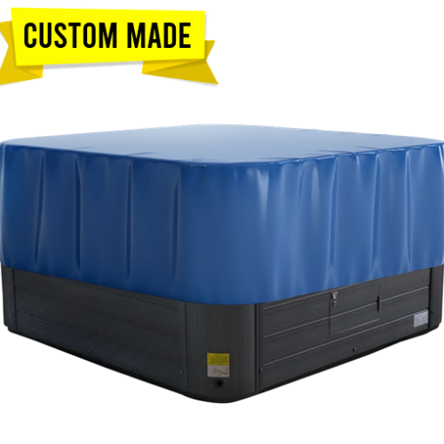 Insulated hot tub covers