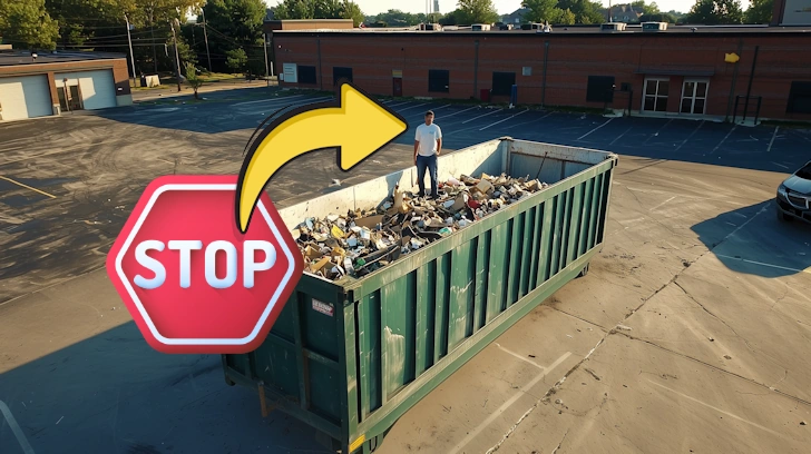 stop dumpster divers